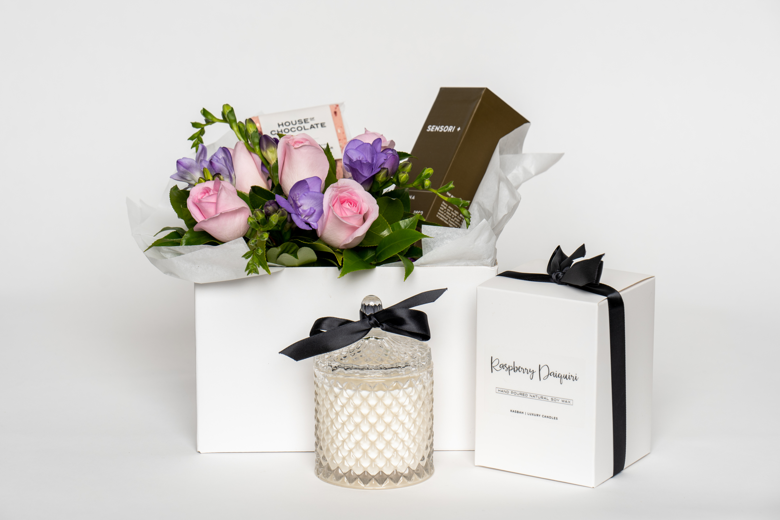 Pastel florist choice Posy Gift Box Botany Downs Florist & East